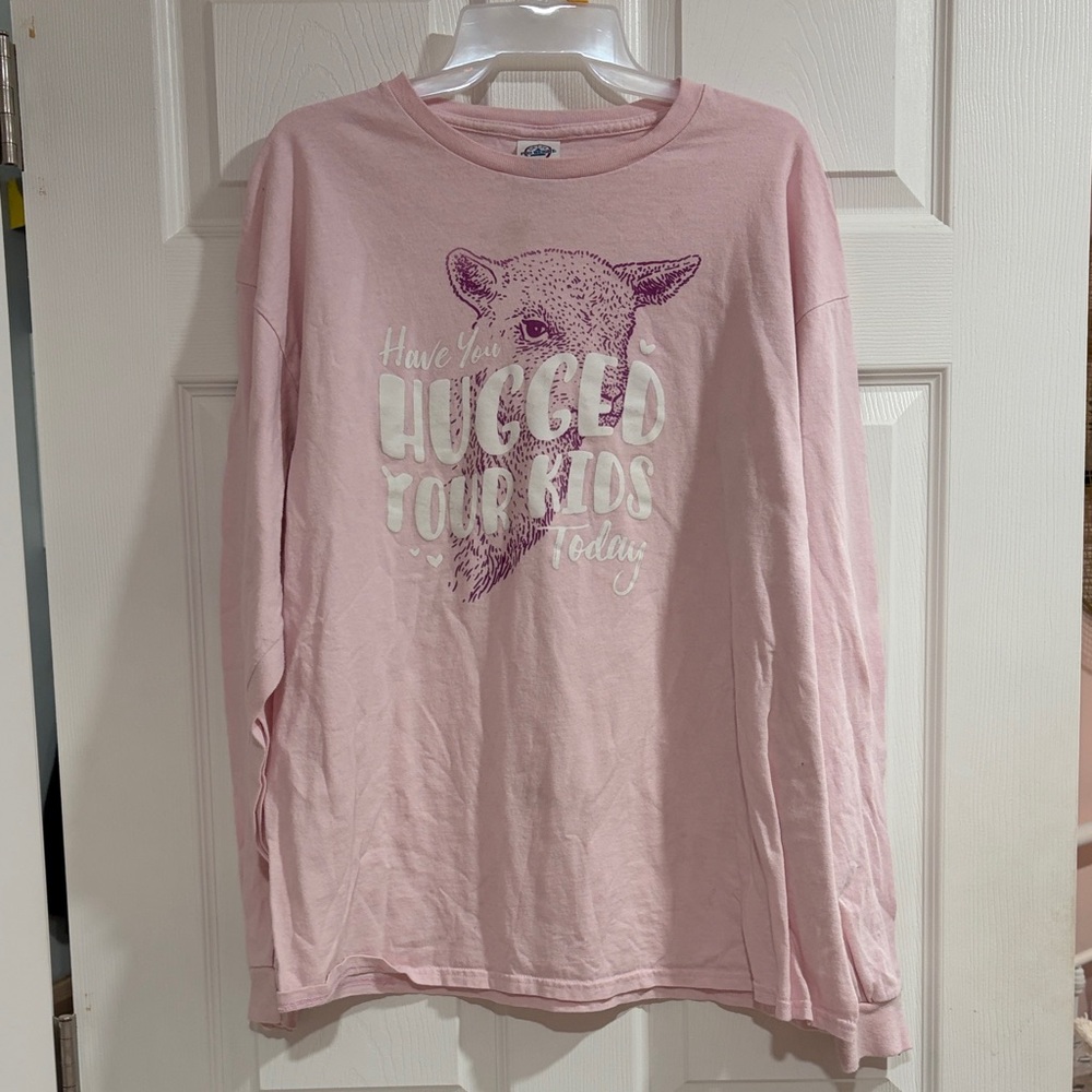 Pink Long Sleeve Shirt